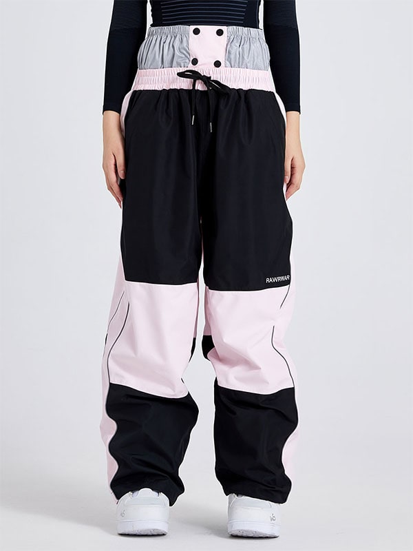 Women's Dook Snow Fancy Block Baggy Snowboard Pants