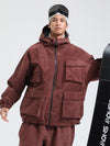 Men's Gsou Snow Alpine Cruiser Fleece Oversize Baggy Snowboard Jacket