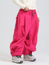 Women's Gsou Snow Park Pro Shredders Super Baggy Snow Pants