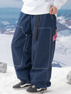 Women's John Snow ChillTrack Oversize Baggy Snowboard Pants Cargo Denim Jeans