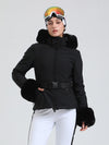 Women's Gsou Snow Arctic Vogue Fleece-Lined Winter Glam Ski Jacket