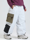 Women's Gsou Snow Powder Chaser Oversized Baggy Snowboard Pants