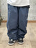 Women's John Snow ChillTrack Oversize Baggy Snowboard Pants Cargo Denim Jeans