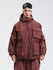 Men's Gsou Snow Alpine Cruiser Fleece Oversize Baggy Snowboard Jacket