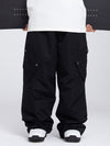 Women's Mountain Chill Swag Cargo Pockets Baggy Snow Pants