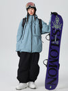 Women's Searipe Unisex Durable Mountain Pro All-Terrain Baggy Snow Suit