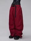 Men's Mountain Freerider Freestyle Snowboard Denim Jeans Baggy Snow Pants