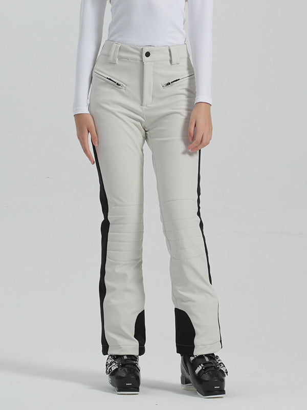 Women's Gsou Snow Elegant Stretch Flare Ski Pants