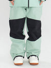 Men's Nandn Colorblock Mountain Top Snow Pants