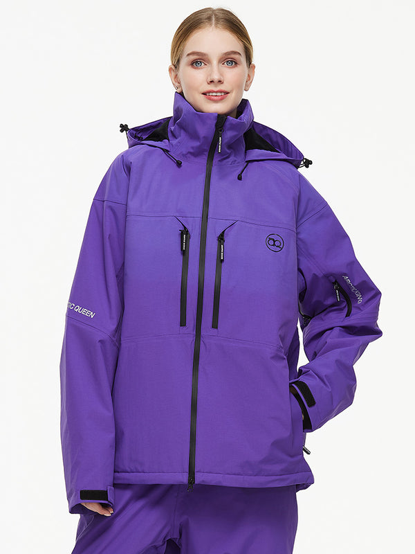 Women's Arctic Queen Mountain Windbreaker Thermal Snow Jacket