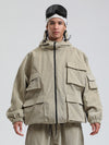 Men's Gsou Snow Alpine Cruiser Fleece Oversize Baggy Snowboard Jacket