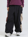 Women's Gsou Snow Powder Chaser Oversized Baggy Snowboard Pants