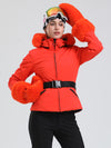 Women's Gsou Snow Arctic Vogue Fleece-Lined Winter Glam Ski Jacket