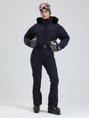 Women's Arctic Vogue DownTop Fleece-Lined Mountain Chic Ski Jumpsuit