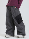 Women's Gsou Snow Mountain Chill Swag Cargo Pockets Snowboard Pants