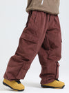 Men's Gsou Snow Alpine Cruiser Fleece Oversize Baggy Snowboard Pants