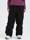 Women's Gsou Snow Alpine Cruiser Fleece Oversize Baggy Snowboard Pants