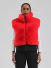 Women's Mountain Luxe High Pile Fleece Winter Fashion Ski Vest