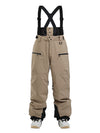 Men's Gsou Snow Durable Mountain Pro All Function Cargo Snow Bibs Pants