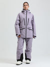 Women's Gsou Snow Durable Mountain Pro All Function Cargo Snow Suit