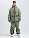 Men's Gsou Snow Durable Mountain Pro All Function Cargo Snow Suit