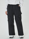 Women's Mountain Chill Swag Cargo Pockets Baggy Snow Pants