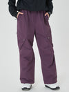 Women's Mountain Chill Swag Cargo Pockets Baggy Snow Pants