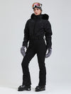 Women's Arctic Vogue DownTop Fleece-Lined Mountain Chic Ski Jumpsuit