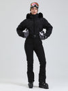 Women's Arctic Vogue DownTop Fleece-Lined Mountain Chic Ski Jumpsuit