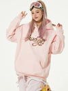 Women's SWAGLI Snow Fluffy Baggy Snow Hoodie With Cute Bear Ears