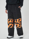 Women's Swaggy Knee Reflective Graphic Panel Cargo Snow Pants