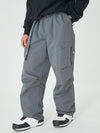 Men's Prime Mountain Baggy Snow Pants with Dual Side Cargo Pockets