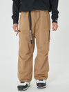 Men's Prime Mountain Baggy Snow Pants with Dual Side Cargo Pockets