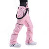 Women's RIIVIYELE Winter Mountain Snow Pants Ski Bibs