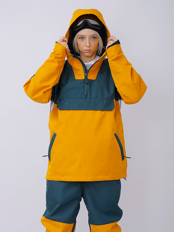 Women's Snowverb Alpine Colorblock Anorak Snow Jacket