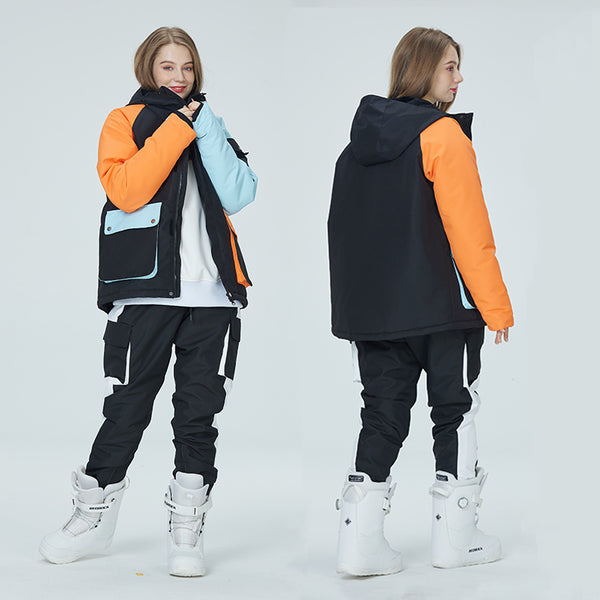 Women's Arctic Queen Divided Sky Colorblock Snow Suits