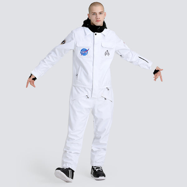 Men's SMN Slope Star Nasa Icon Ski Suits Winter Snowsuits