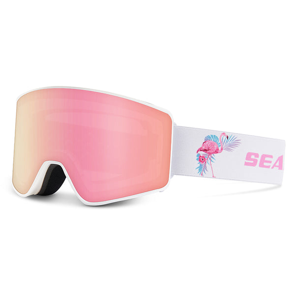 Searipe Unisex Optics Winter Fashion Frameless Snowboard Ski Goggle